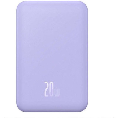 Baseues Magnetic Mini Powerbank 5000mAh 20W Purple